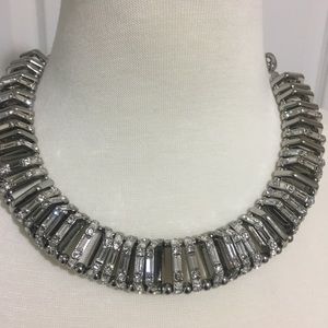 Chunky embellished rhinestone fashion jewelry.